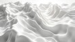 Three dimensional render of white wavy pattern. White waves abstract background texture. Print, painting, design, fashion. Line concept. Design concept. Art concept. Wave concept. Colourful background