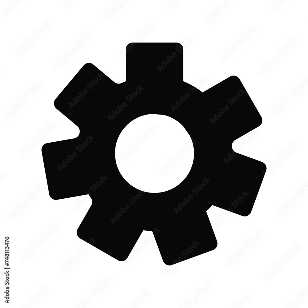Settings icon with settings sign. Settings icon and customize, setup ...