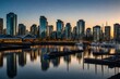© Barvi - vancouver skyline at dusk