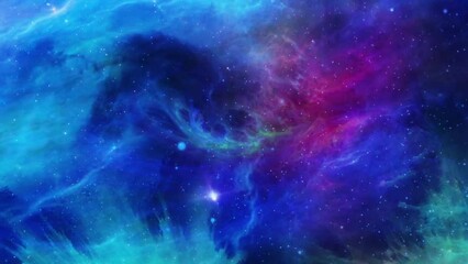Wall Mural - space background galaxy cosmos particles