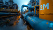 oil, natural gas refinery equipment, piping