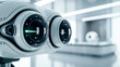 © Outsiderzone - Advanced Surveillance Robot with Biometric Scanning Capabilities created with Generative AI technology