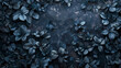 black plants background, abstract wallpaper, abstract background, 