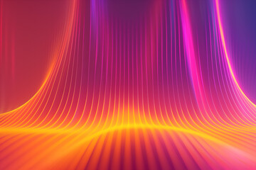 Wall Mural - Abstract neon metaverse gradient background