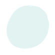 Icône ronde bleue minimaliste 