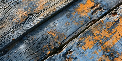 Wall Mural - a close up of wood