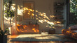 © Max - Light Flooded Indoor Living Room Area