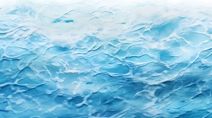 Copy space surface water texture for background. Water isolated with white room for text. Calm relaxing clear sea top level.