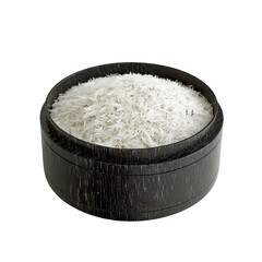 Wall Mural - white rice in a bowl