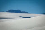 Fototapeta Zachód słońca - White Sands Winter 4