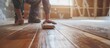 © FINZZ - installing wood flooring in an empty room