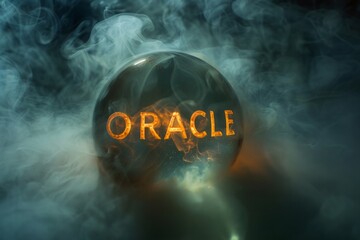 Oracle's Prophetic Gaze in Mystic Crystal Ball Generative AI