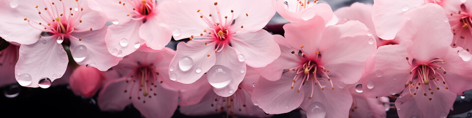 Canvas Print - cherry blossom branch- web banner
