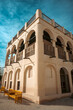 Doha, Qatar-‎February 24,2024 : The original palace of Sheikh Abdullah bin Jassim Al Thani at the National Museum of Qatar