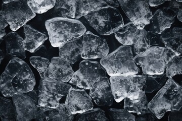 Fototapete - Ice background. Magic moments. Beautiful empty ice background. Ice in black. Sport