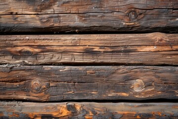 Wall Mural - Old wood background