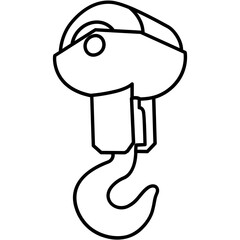 Poster - Crane Hook Icon