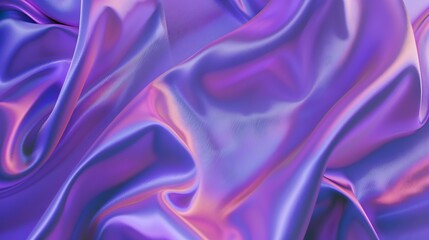 Aufkleber - Black blue purple silk satin background Copy space for text or product Wavy soft folds on shiny fabric Luxurious deep lilac background Valentine Christmas Anniversary Black Friday Web  : Generative AI