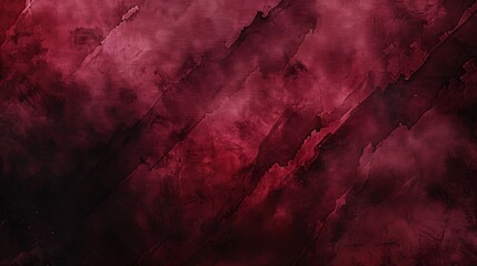 Leinwandbilder - Black dark red burgundy abstract watercolor Hand painted Marble effect Colorful artistic background with space for design Bright Birthday Valentine Moms Day Christmas Template : Generative AI