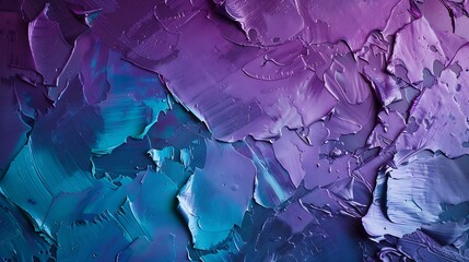Aufkleber - Beautiful abstract purple blue teal background Gradient Toned rough surface texture Colorful background with space for design Wallpaper : Generative AI