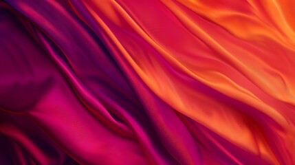 Fototapete - Purple red orange abstract background Gradient Colorful luxury background with space for design Valentine Mothers Day Golden cherry matte surface : Generative AI