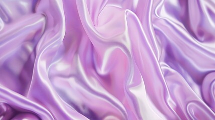 Aufkleber - Purple pink silk satin background Soft folds Shiny fabric Luxury lilac background Space Design Web banner Wide Website header Flat lay Table top view Birthday wedding Christmas Valenti : Generative AI
