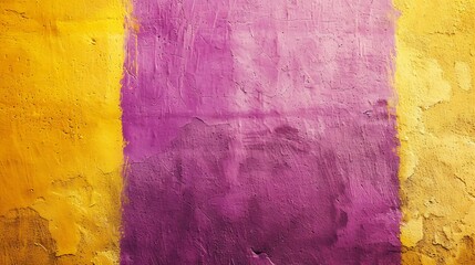 Aufkleber - Abstract yellow red purple pattern Gradient Toned rough concrete wall surface texture Closeup Colorful background with space for design Backdrop Modern Expressive : Generative AI