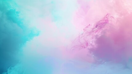 Aufkleber - Abstract watercolor Purple pink blue teal background Colorful art background with space for design Christmas Valentine Mothers day : Generative AI