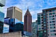 Midtown Atlanta Cityscape And Blue Sky