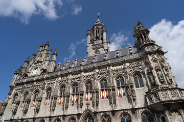 Wall Mural - Historic building in Middelburg in the province of Zeeland in The Netherlands.