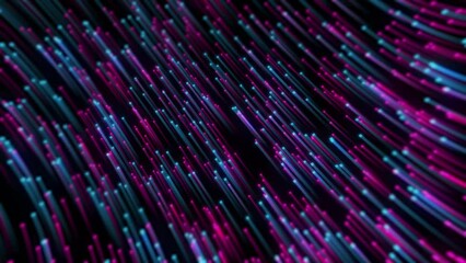 Wall Mural - Animation background particle gradient color 