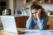 Individual stressed about tax payments