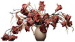 withered flowers in a vase for decorating projects Transparent background.png
