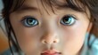 Portrait of a Little Asian Kid Generative AI