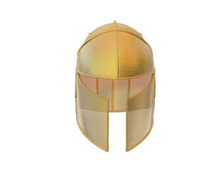 Wall Mural - War helmet isolated on background. 3d rendering - illustration