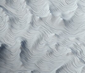 Poster - A close up of a wavy surface. Generative AI.