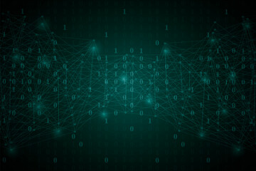 5G network wireless technology concept background. Innovative generation of the global high speed Internet broadband. Hi-tech digital technology futuristic circuit digital. Vector illustration