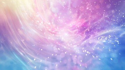 Wall Mural - Light pink and blue abstract soft background with stars.