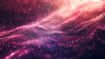 Wall Mural - This is an abstract background of a glowing pink and purple nebula. It is a beautiful and ethereal image that can be used for a variety of purposes.