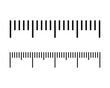 Markup for rulers, measuring scale.