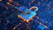Cybersecurity measures including firewalls, encryption, multi-factor authentication, and intrusion detection systems employed to safeguard against unauthorized access and data breaches
