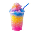 Cup of Slushies isolated on transparent png.