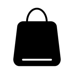 Wall Mural - Shop Shopping Bag Glyph Icon