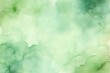 Watercolor Textures: Abstract Green Background with Faded Paper Texture and Wet Colours