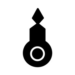 Poster - Tailor Threader Tool Glyph Icon