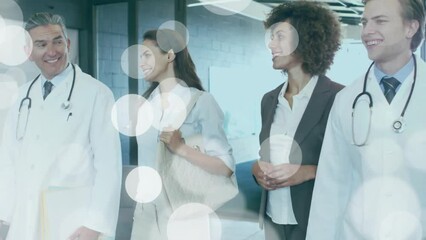 Poster - Animation of data processing over diverse doctors