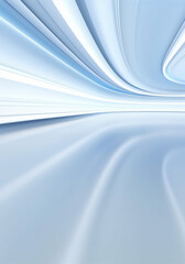 Wall Mural - empty space inside futuristic room, showroom, spaceship, hall or studio in perspective. include ceil