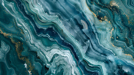 Green, blue marble pattern texture abstract background / texture surface of marble stone from nature