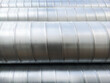 Close-up of Aluminum Ventilation Tubes