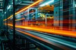 © ParinApril - Blurred motion of an automated factory line.